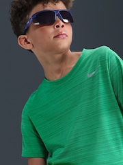 Nike Stadium Green Dri-FIT Miler Training Top - Image 5 of 8