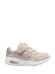 Nike Natural and Pink Junior Air Max SC Trainers - Image 1 of 4