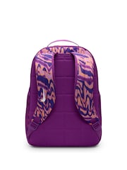 Nike Bold Berry All-Over Print Brasilia Backpack - Image 2 of 8