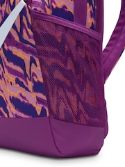 Nike Bold Berry All-Over Print Brasilia Backpack - Image 7 of 8