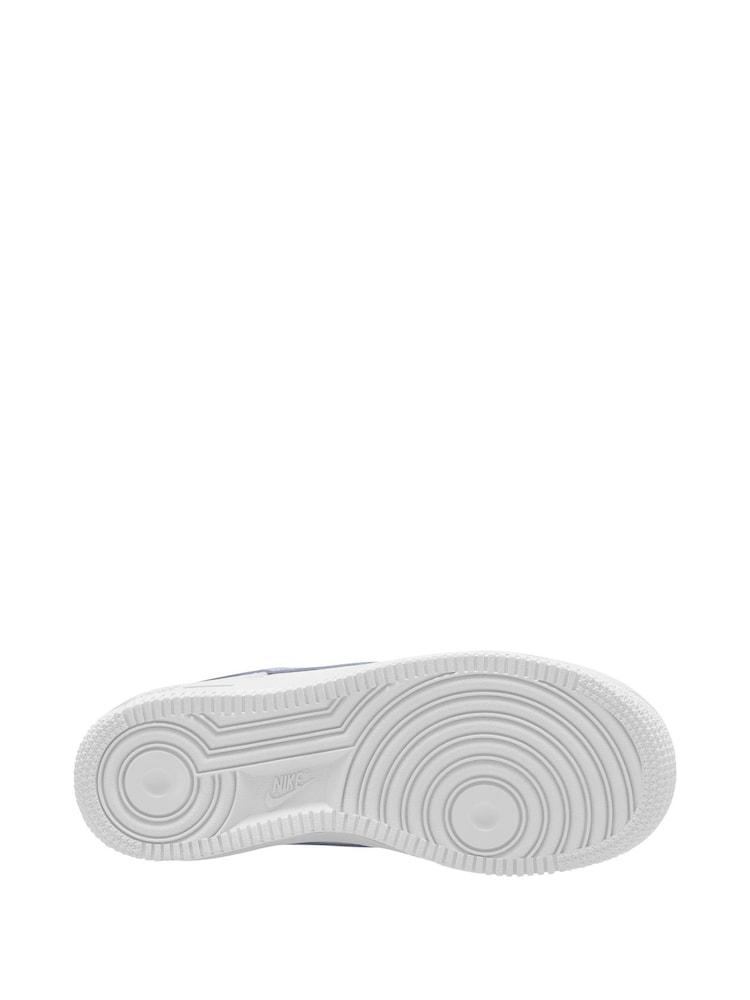 White Ghost Grey - Zapatillas de deporte Air Force 1 para jóvenes de Nike - Imagen 4 de 4