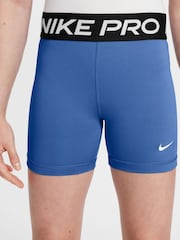 Nike Comet Blue 3 Inch Dri-FIT Pro Shorts - Image 1 of 4