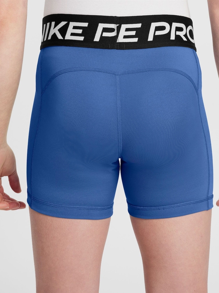 Nike Comet Blue 3 Inch Dri-FIT Pro Shorts - Image 2 of 4
