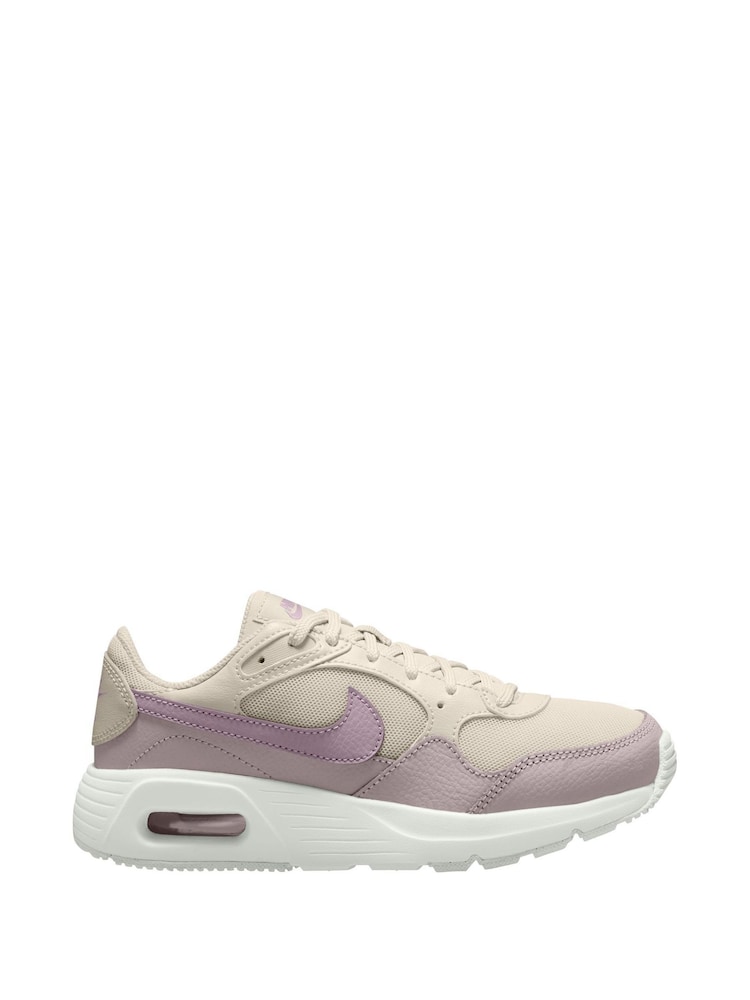 Nike Natural and Pink Youth Air Max SC Trainers - Image 1 of 4