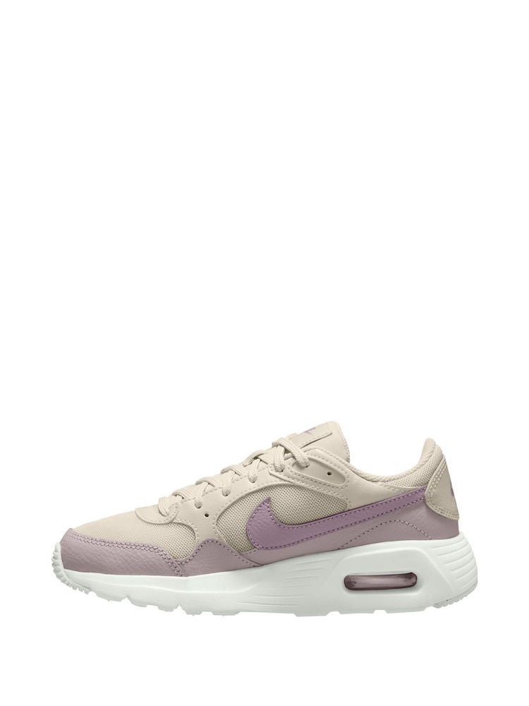 Nike Natural and Pink Youth Air Max SC Trainers - Image 2 of 4