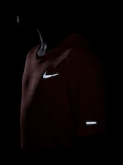 Nike Light Crimson Dri-FIT Miler Training Top - Image 4 of 4