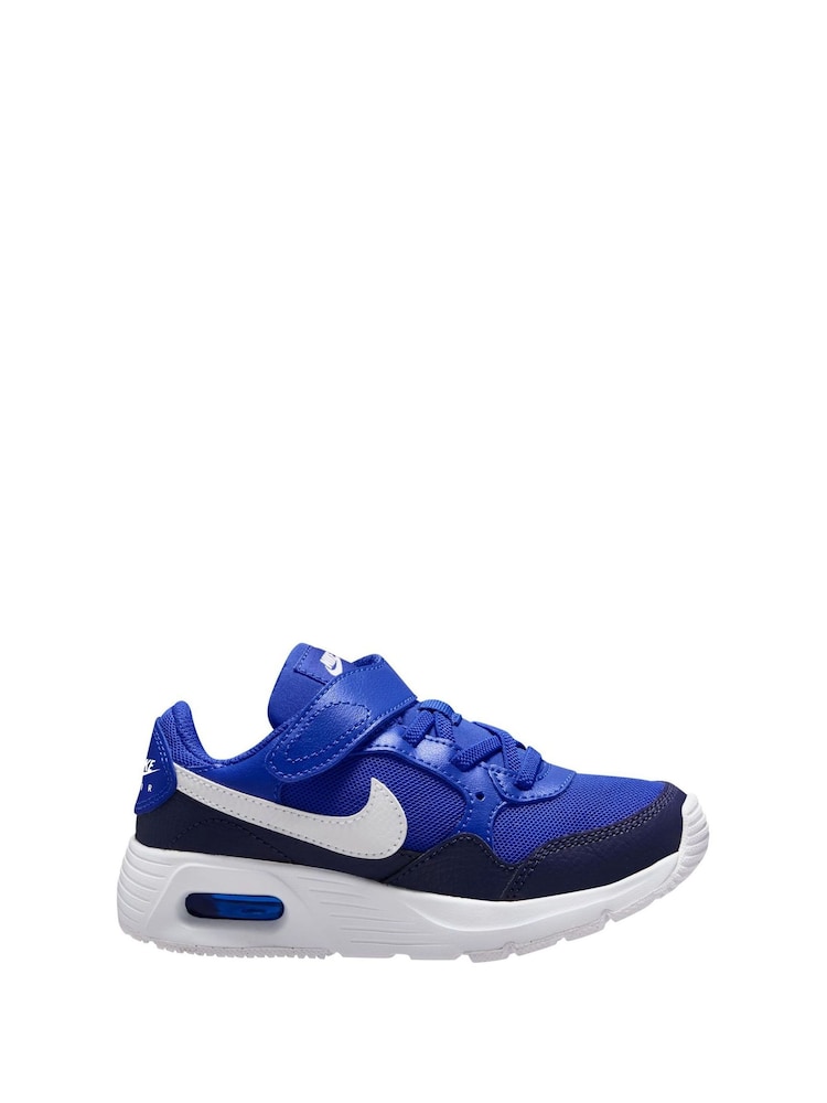Nike Hyper Royal Blue/White Junior Air Max SC Trainers - Image 1 of 4