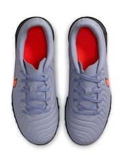 Nike Blue Tiempo Legend 10 Club Turf Low Football Boots - Image 7 of 10