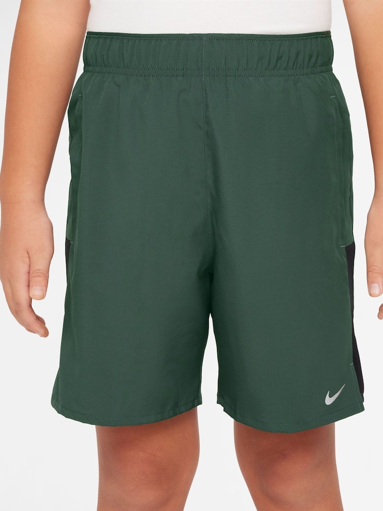 Nike Fir Green Dri-FIT Challenger Training Shorts - Image 1 of 4 Nike Fir Green Dri-FIT Challenger Training Shorts - Image 1 of 4