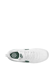 Bela/jelka zelena - Nike športni copati Youth Court Borough Low Recraft - Slika 3 iz 4