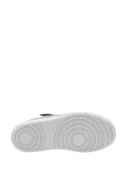 Nike White/Pink Plum Junior Court Borough Low Recraft Trainers - Image 4 of 4