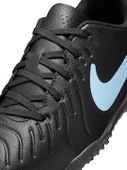 Nike Black Tiempo Legend 10 Club Turf Low Football Boots - Image 10 of 10
