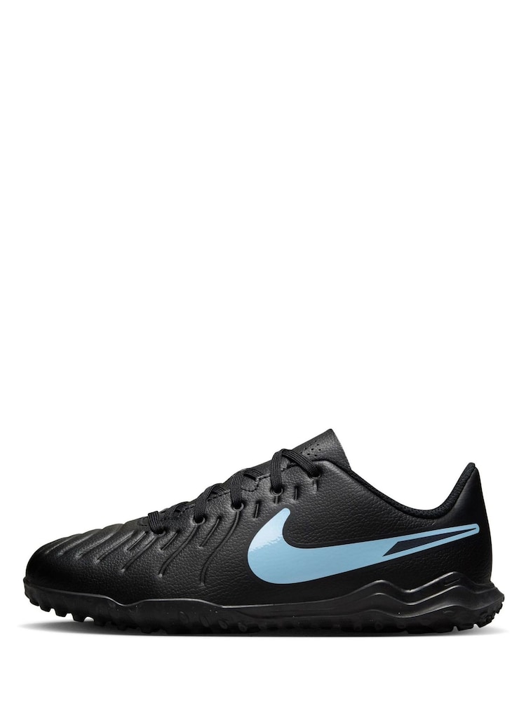 Nike Black Tiempo Legend 10 Club Turf Low Football Boots - Image 2 of 10