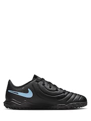 Nike Black Tiempo Legend 10 Club Turf Low Football Boots - Image 3 of 10