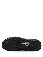 Nike Black Tiempo Legend 10 Club Turf Low Football Boots - Image 4 of 10