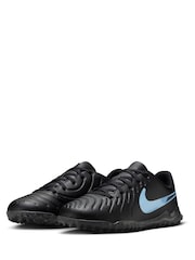 Nike Black Tiempo Legend 10 Club Turf Low Football Boots - Image 6 of 10