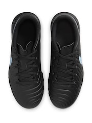 Nike Black Tiempo Legend 10 Club Turf Low Football Boots - Image 8 of 10