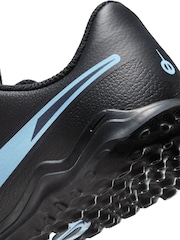 Nike Black Tiempo Legend 10 Club Turf Low Football Boots - Image 9 of 10