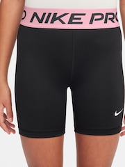 Nike Platinum Lilac 3 Inch Dri-FIT Pro Shorts - Image 1 of 3