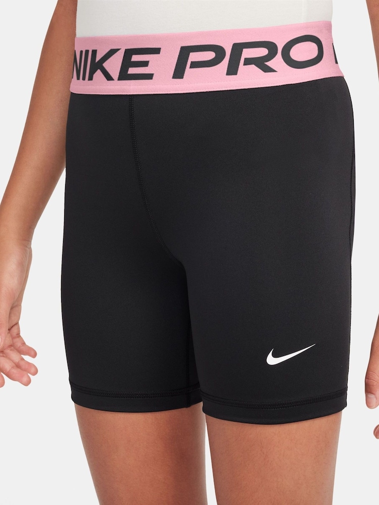 Nike Platinum Lilac 3 Inch Dri-FIT Pro Shorts - Image 3 of 3 Nike Platinum Lilac 3 Inch Dri-FIT Pro Shorts - Image 3 of 3