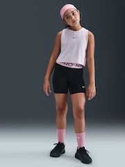 Nike Platinum Lilac 3 Inch Dri-FIT Pro Shorts - Image 4 of 5
