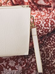 Bone Structured Pouch Bag - Image 3 of 8