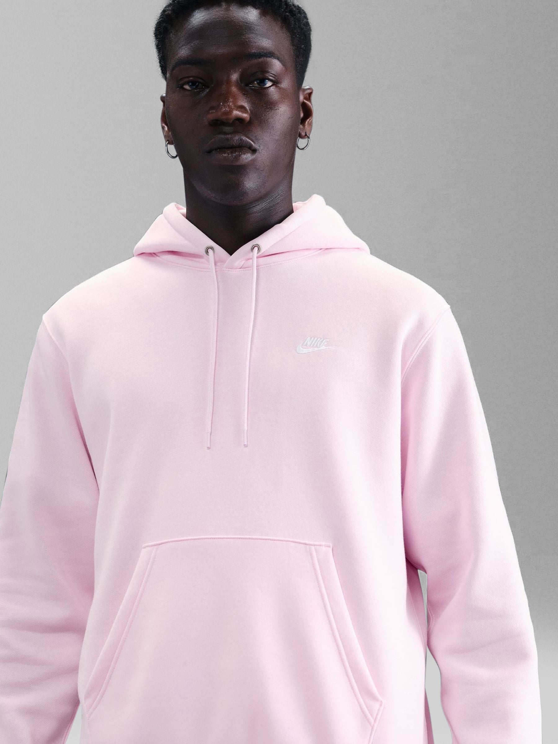 blush nike hoodie
