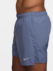 Nike World Indigo Blue Challenger Dri-FIT 5 Inch 2-In-1 Training Shorts - Image 3 of 5