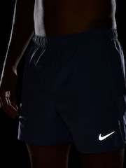 Nike World Indigo Blue Challenger Dri-FIT 5 Inch 2-In-1 Training Shorts - Image 5 of 5
