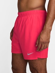 Nike Red Challenger Dri-FIT 5 Inch 2-In-1 Training Shorts - Image 3 of 5