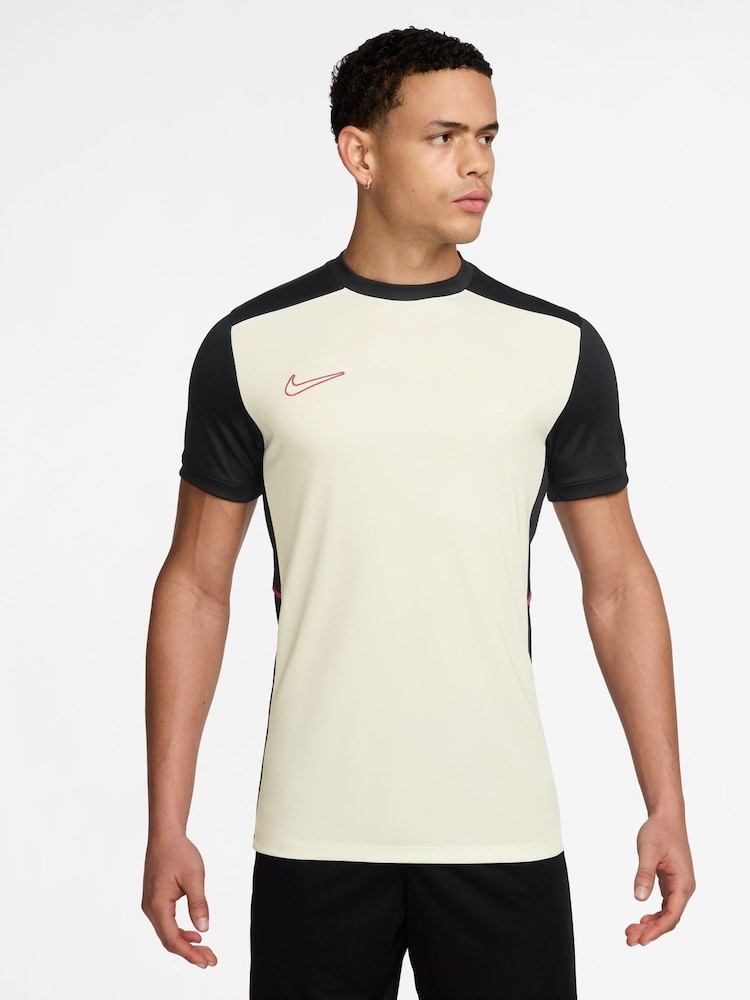 Nike Sail Cream Academy Dri-FIT Training T-Shirt - Image 1 of 3