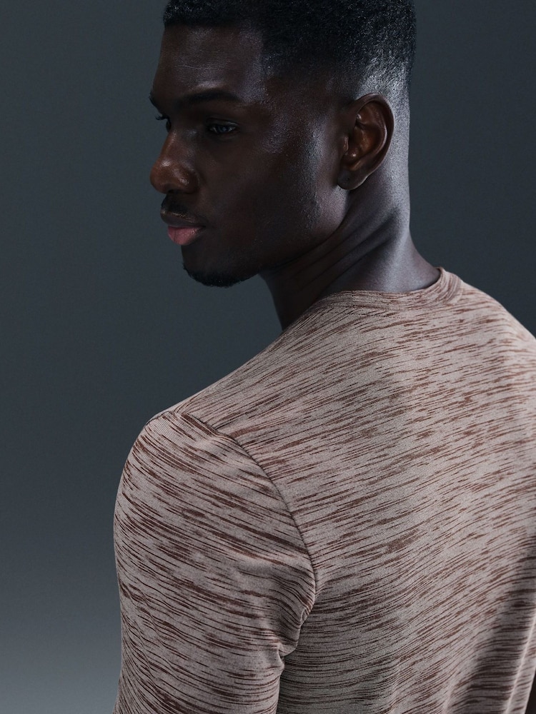 Nike Brown Dri-Fit Training T-Shirt - Image 5 of 5