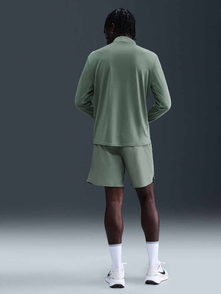 Nike Clay Green Dri-FIT Pacer Quarter Zip Running Top - Image 2 of 5