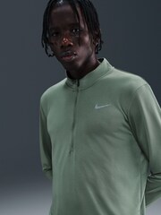 Nike Clay Green Dri-FIT Pacer Quarter Zip Running Top - Image 3 of 5