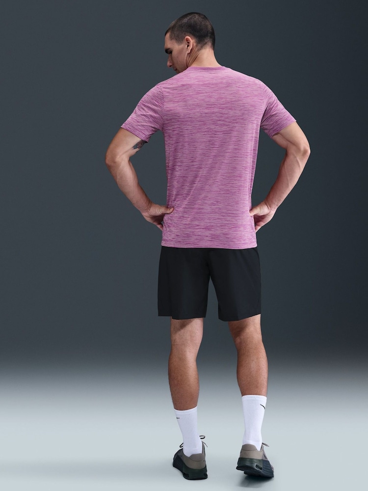 Nike Bold Berry Dri-Fit Training T-Shirt - Image 2 of 5