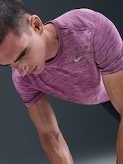 Nike Bold Berry Dri-Fit Training T-Shirt - Image 5 of 5