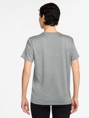 Nike Grey Dri-FIT Graphic Print T-Shirt - Image 2 of 3