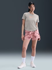 Nike Grey Dri-FIT Graphic Print T-Shirt - Image 5 of 5