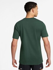 Nike Fir Green Dri-FIT Pacer Quarter Zip Running Top - Image 3 of 3