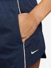 Nike Midnight Navy Windrunner Mid Rise 2 Inch Woven Shorts - Image 9 of 9