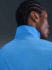 Foto modra - Trenirka Nike Club Woven Colour Block - Slika 4 iz 10