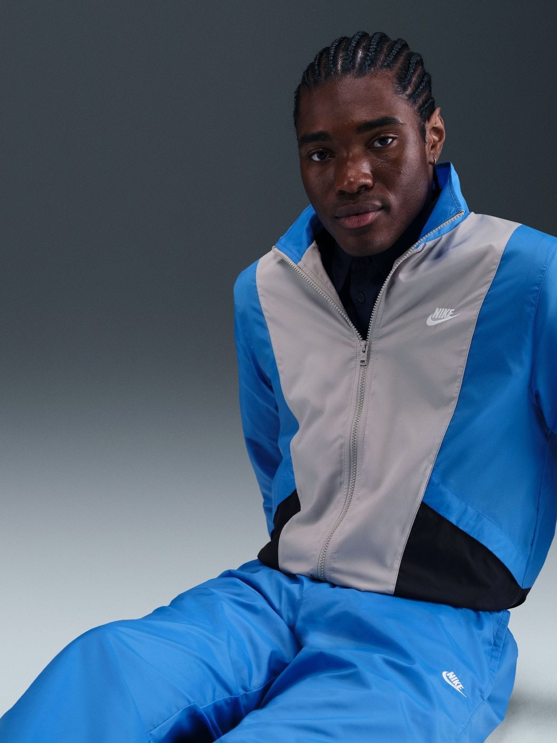 nike tracksuit colour block womens