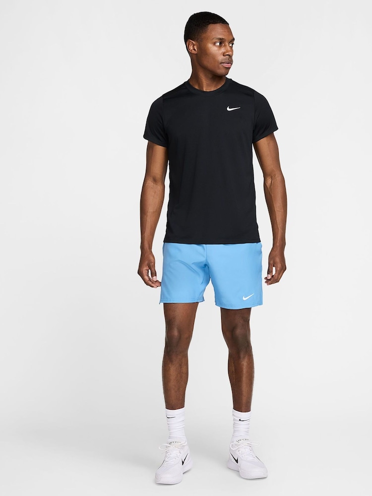 Nike Black NikeCourt Victory Dri-FIT Tennis Top - Image 6 of 6 Nike Black NikeCourt Victory Dri-FIT Tennis Top - Image 6 of 6