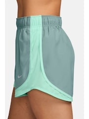 Nike Cannon Green Tempo Dri-FIT Mid Rise Brief Lined Running Shorts - Image 4 of 4
