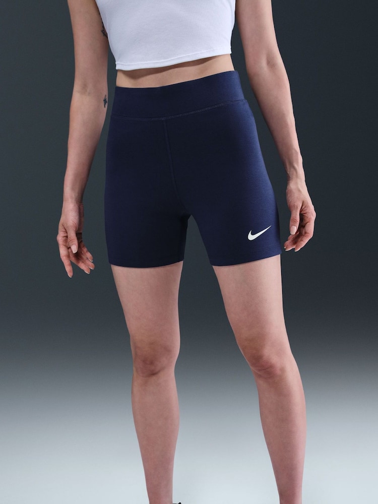 Klasične motoristične kratke hlače z visokim pasom Nike Sportswear 5" - Slika 5 iz 5
