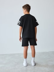 Baker by Ted Baker Oversized T-Shirt And Shorts Set - Image 2 of 9