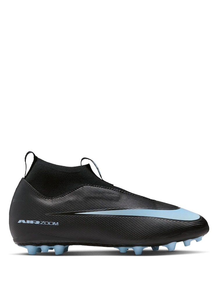 Nike Black Mercurial Academy Artificial Ground High Football Boots - Image 1 of 11