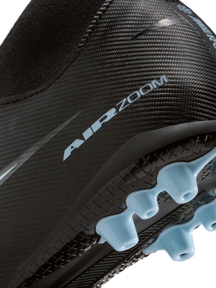 Nike Black Mercurial Academy Artificial Ground High Football Boots - Image 11 of 11