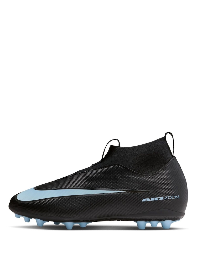 Nike Black Mercurial Academy Artificial Ground High Football Boots - Image 2 of 11