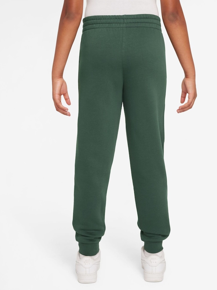 Nike Fir Green Club Fleece Joggers - Image 2 of 3 Nike Fir Green Club Fleece Joggers - Image 2 of 3